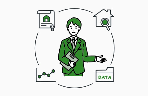 一人の担当者が賃貸・売買両方をサポート